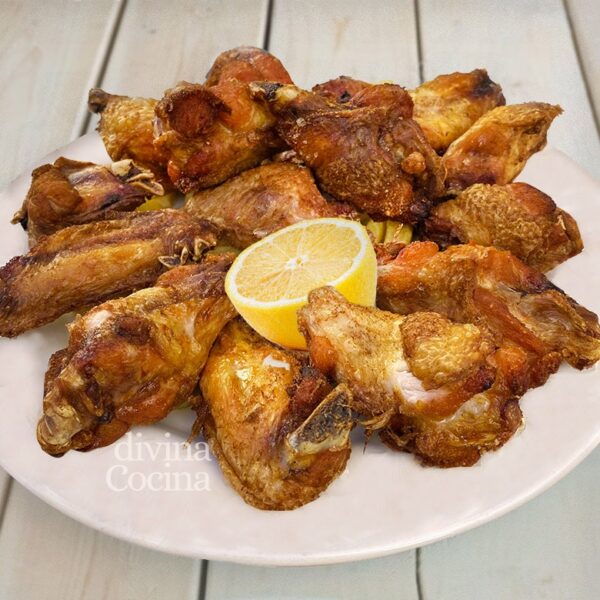 Alitas de pollo al limón