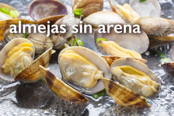 Almejas sin arena, trucos y consejos
