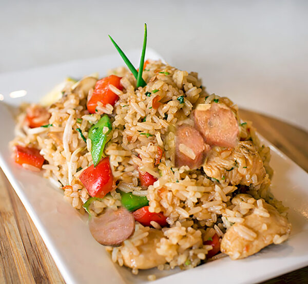 Arroz chaufa peruano