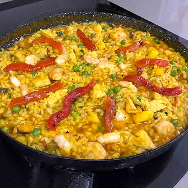 arroz fácil mar y montaña