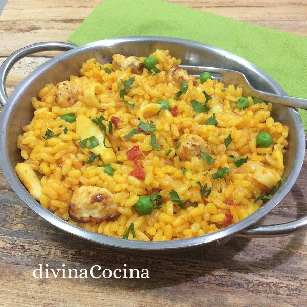 arroz fácil mar y montaña