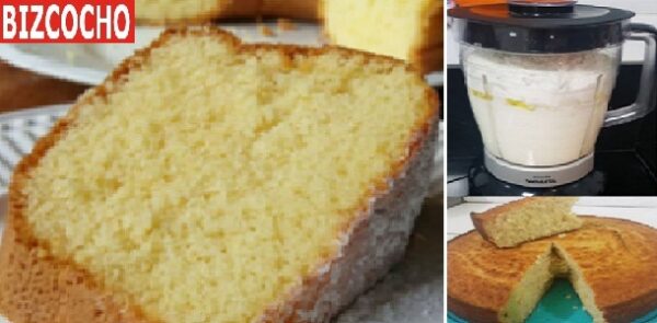 ?BIZCOCHO PERFECTO QUE HACE MI ABUELA, ¡CON SOLO 3 INGREDIENTES Y LISTO EN 5 MINUTOS EN LA LICUADORA! Estoy loca por ese pastel!