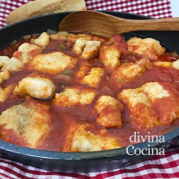 Bacalao con tomate