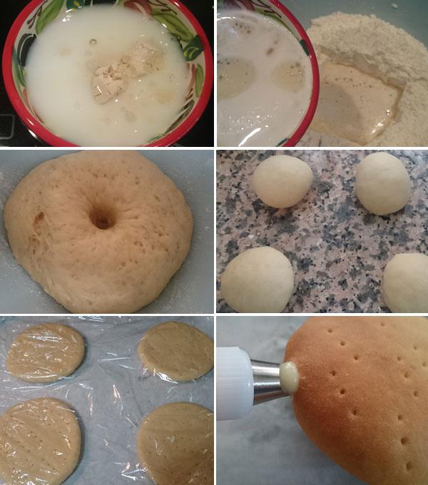 bambas de crema paso a paso bambas de crema paso a paso