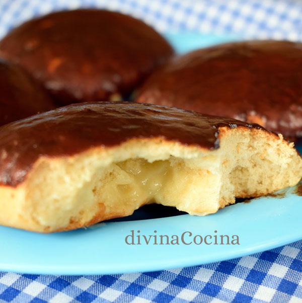 bambas de crema y chocolate bambas de crema y chocolate