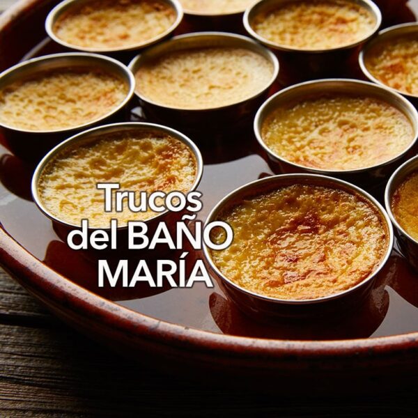 Baño María, trucos y consejos