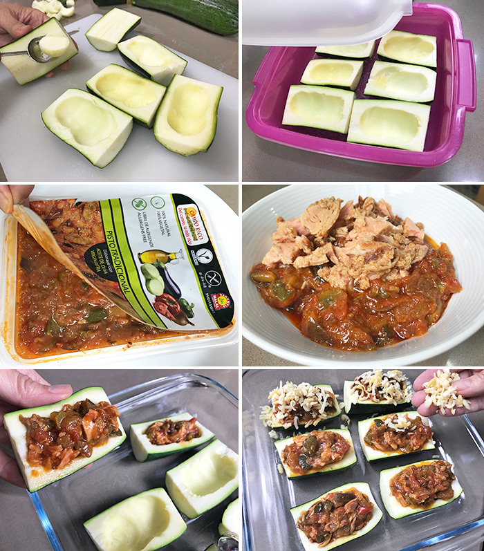 barquitas de calabacin paso a paso barquitas de calabacin paso a paso