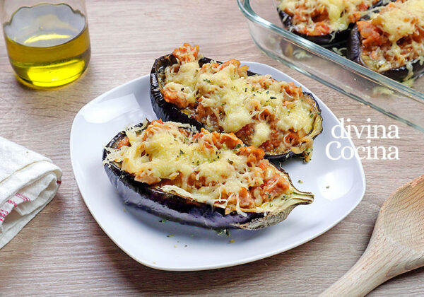 Berenjenas rellenas de carne