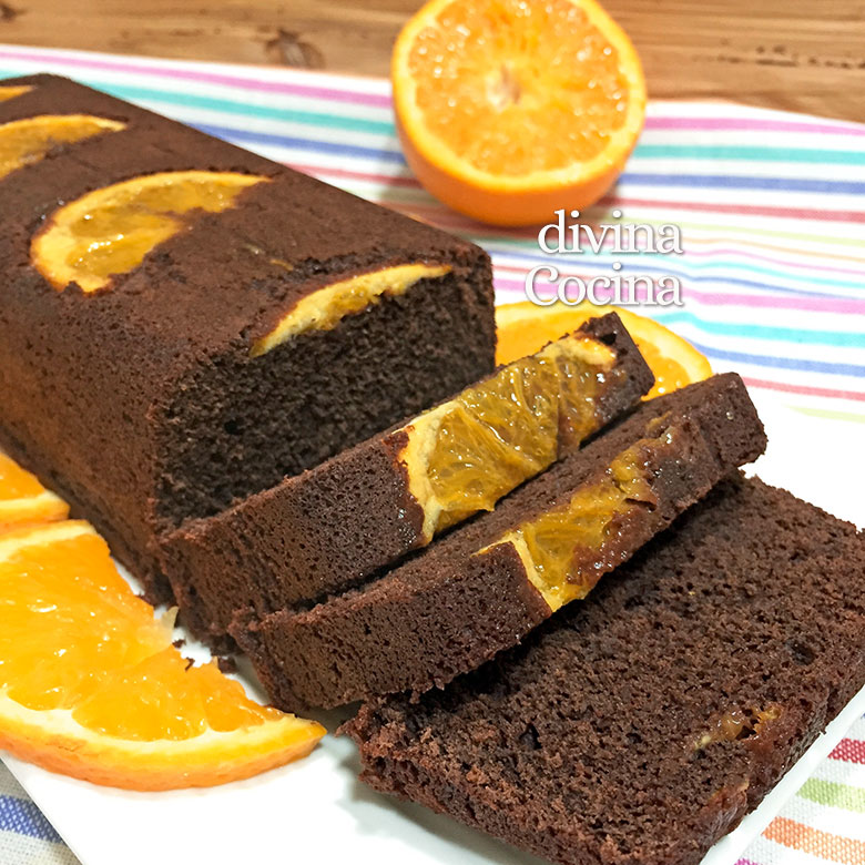 bizcocho de chocolate y naranja bizcocho de chocolate y naranja