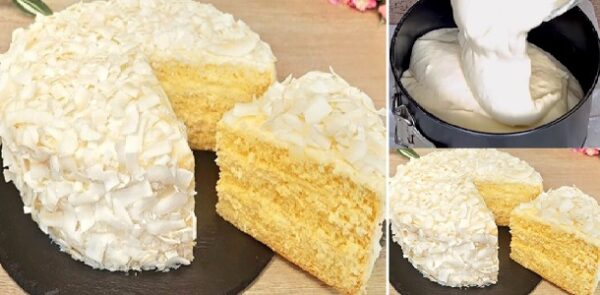 Bizcocho de coco… Ver más