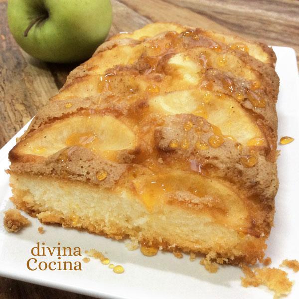 Bizcocho de manzana rápido