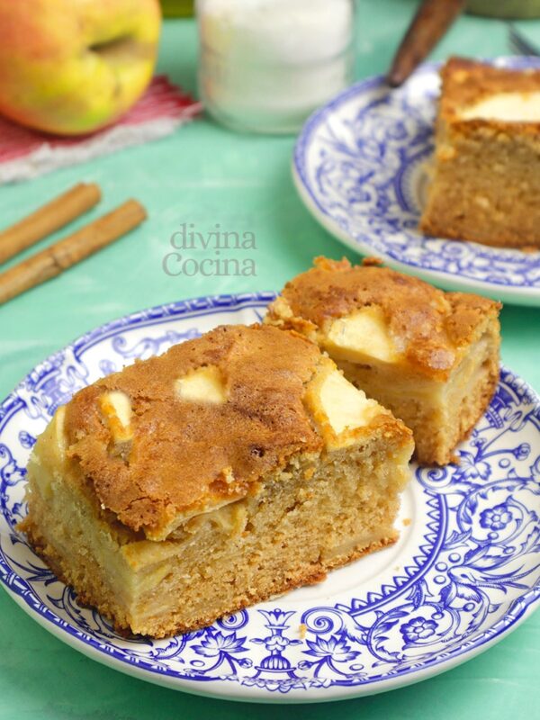 Bizcocho de manzana y yogur