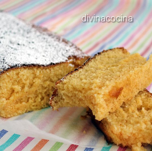 bizcocho de quesitos y miel al baño maría