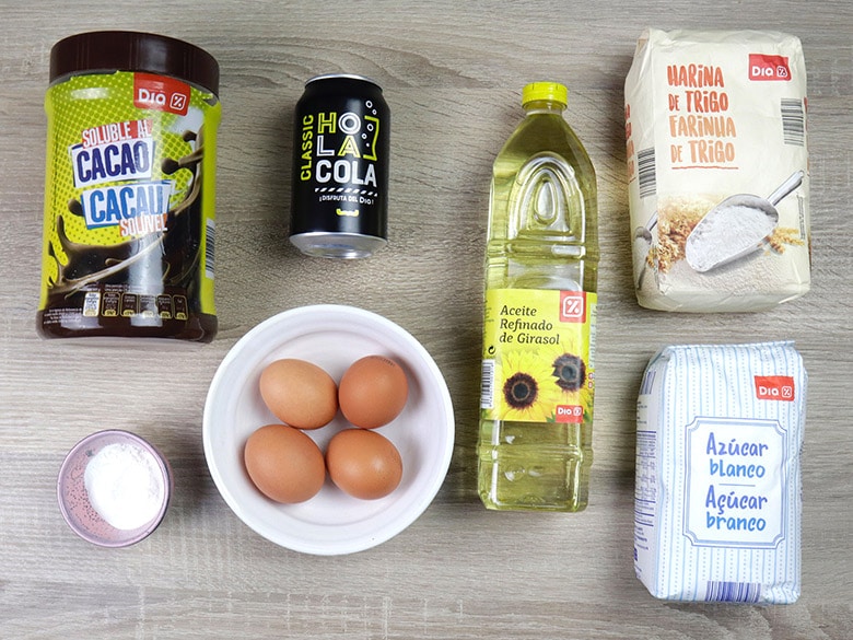 bizcocho de cola ingredientes bizcocho de cola ingredientes