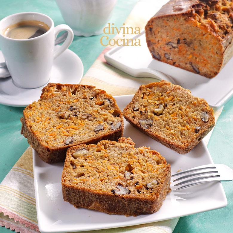 bizcocho de zanahoria sin azucar bizcocho de zanahoria sin azucar