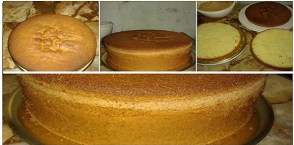 Bizcochuelo casero 28 de diámetro y 10 cm de alto MIRA !!