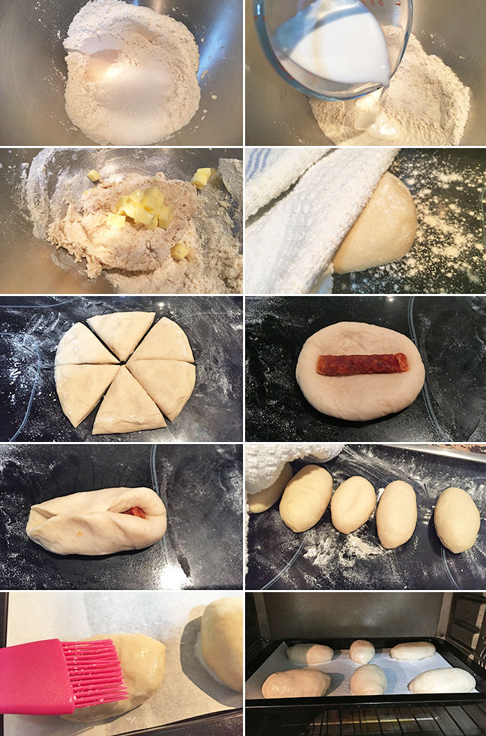 bollitos chistorra salchicha paso a paso bollitos chistorra salchicha paso a paso