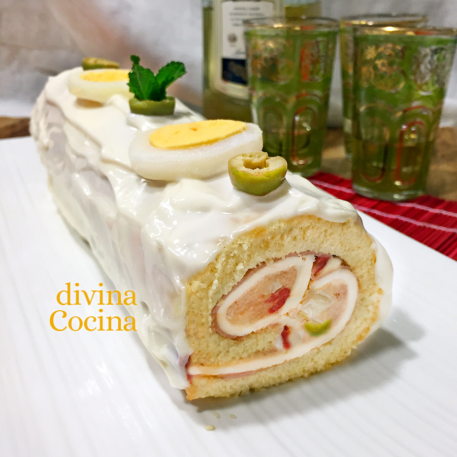 brazo gitano salado relleno 