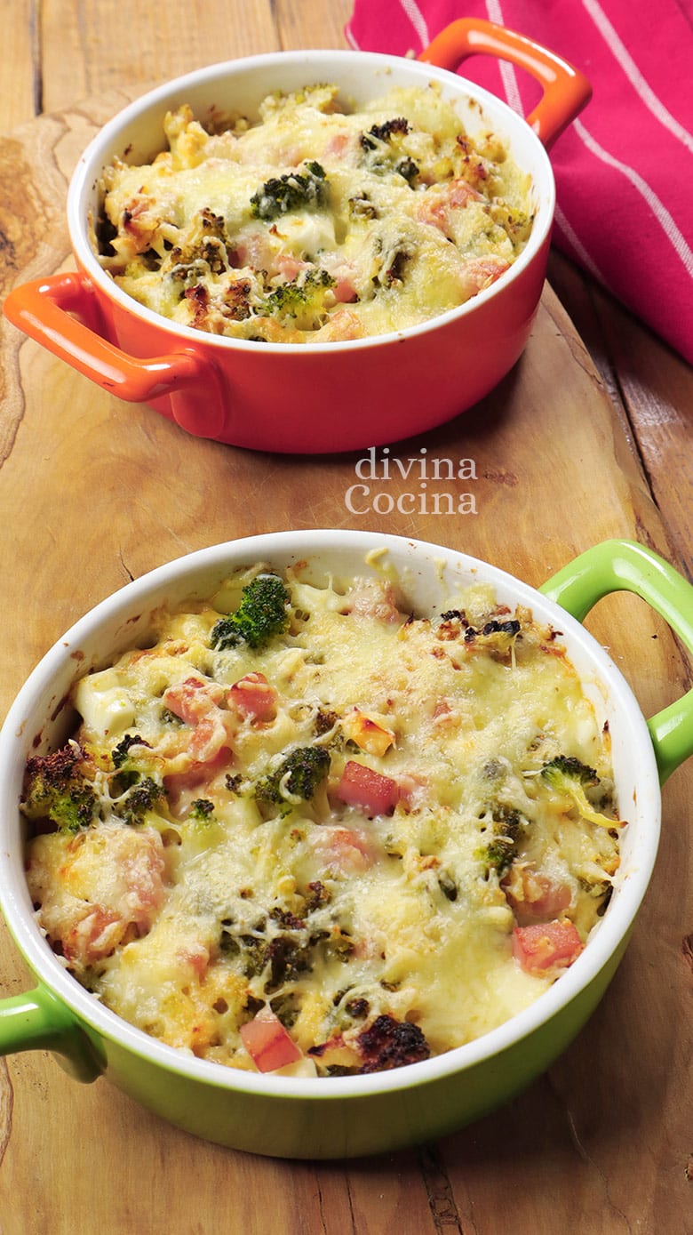 brocoli al horno con jamon y queso brocoli al horno con jamon y queso