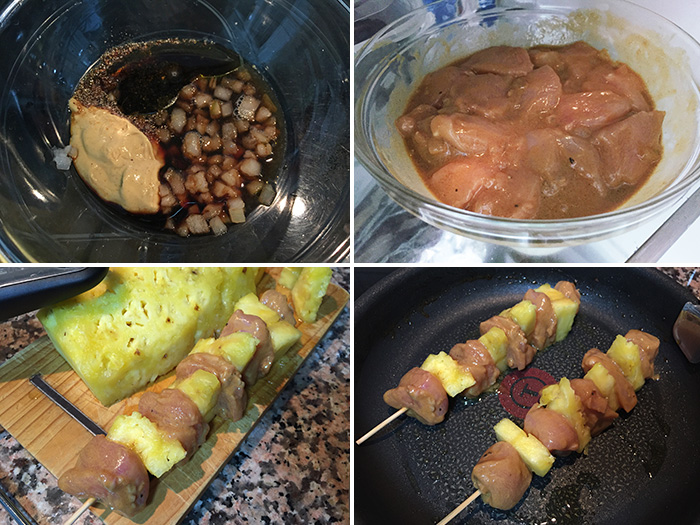 brochetas de pollo marinadas paso a paso brochetas de pollo marinadas paso a paso