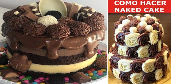 COMO HACER NAKED CAKE “Si te gusta dinos HOLA y dale a Me Gusta MIREN…