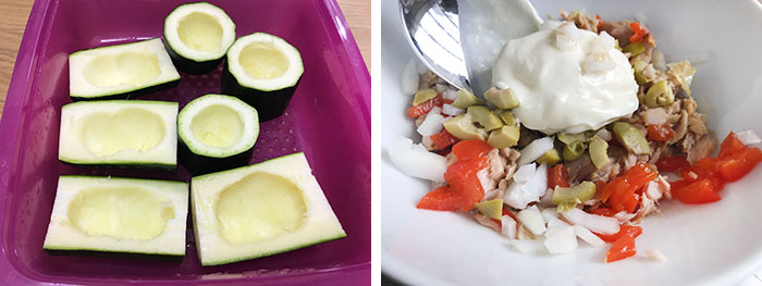 calabacines rellenos frios paso a paso calabacines rellenos frios paso a paso