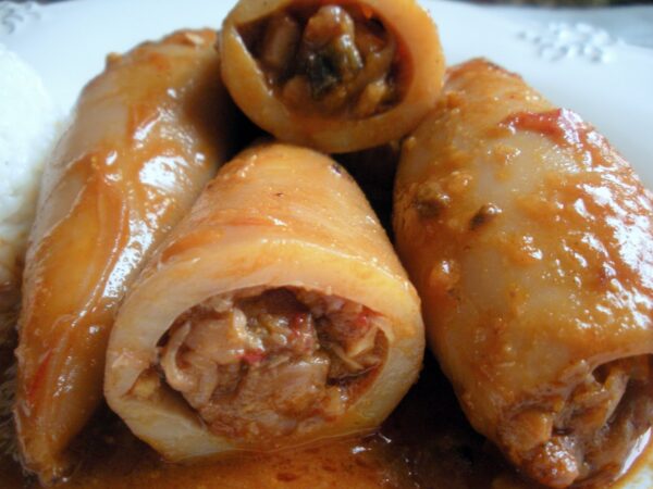 Calamares rellenos