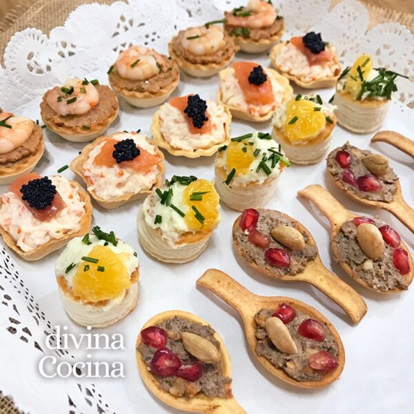 Canapés fríos fáciles