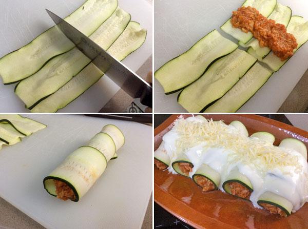 canelones de calabacín paso a paso canelones de calabacín paso a paso