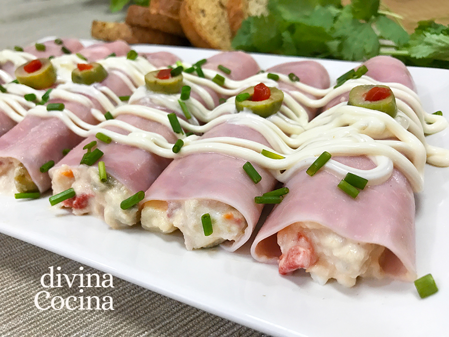 canelones frios de jamon york canelones frios de jamon york