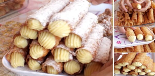 Canutillos rellenos de crema “Si te gusta dinos HOLA y dale a Me Gusta MIREN…