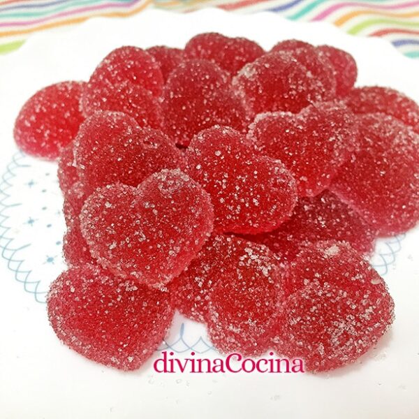 Caramelos de goma caseros fáciles