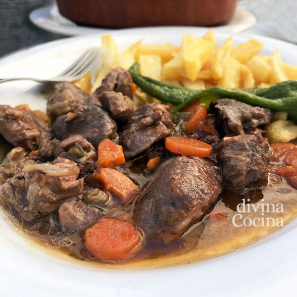 Carrillada de ibérico en salsa