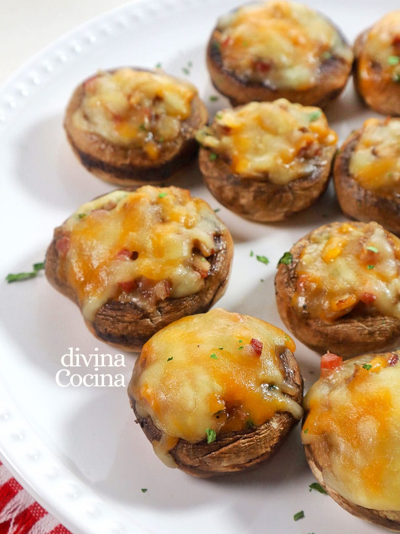 champinones rellenos jamon queso champinones rellenos jamon queso