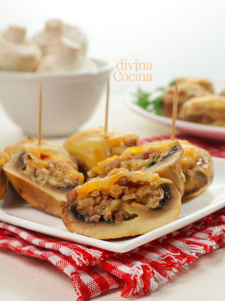 champinones rellenos jamon queso champinones rellenos jamon queso