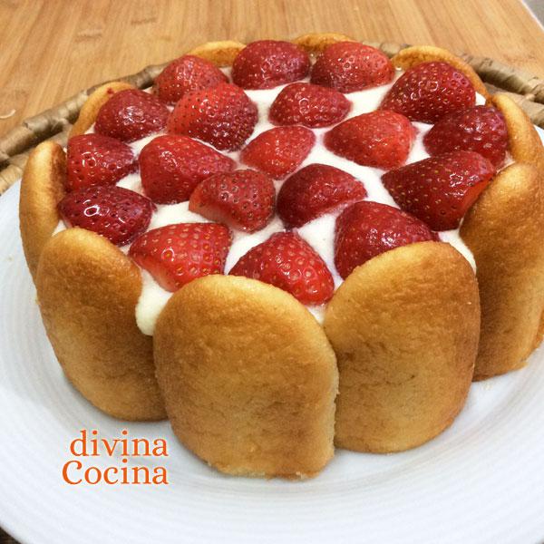 charlota de fresas charlota de fresas