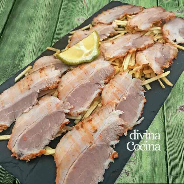 Chicharrones loncheados de Cádiz