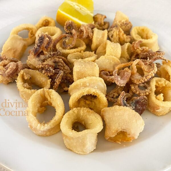 Chipirones fritos a la andaluza (chopitos)