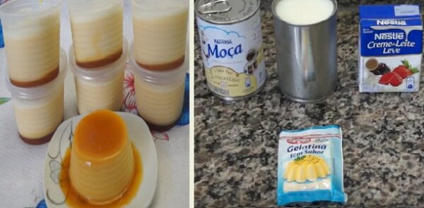 Cómo Hacer FLAN casero de leche condensada en vaso para vender … (SIN HORNO Y sin huevos) Si te gusta dinos HOLA y dale a Me Gusta MIREN …