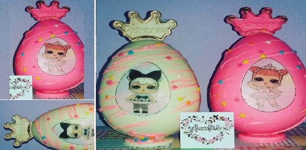 Cómo Hacer HUEVOS de PASCUA TEMÀTICA LOL (DIY chocolate easter eggs LOL SURPRISE DOLL)