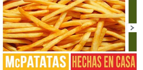 Cómo Hacer PATATAS FRITAS TIPO MC D0NALDS, Si te gusta dinos HOLA y dale a Me Gusta MIREN…