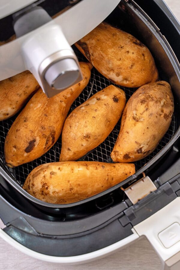 Cómo asar boniatos en la freidora de aire