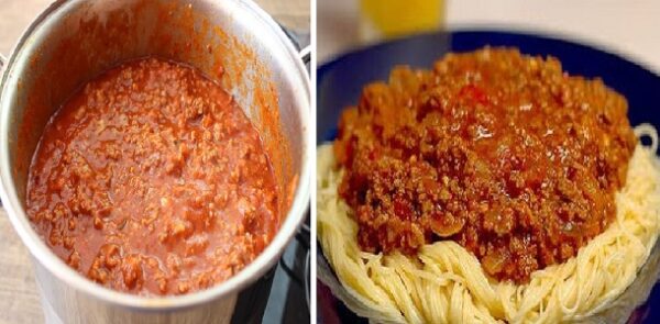 Cómo hacer Salsa Boloñesa ¡La receta original, Si te gusta dinos HOLA y dale a Me Gusta MIREN