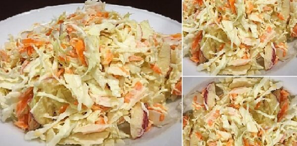 Cómo hacer ensalada de col receta americana de ensalada, Si te gusta dinos HOLA y dale a Me Gusta MIREN…