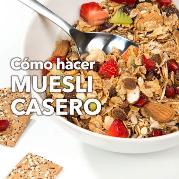 Cómo hacer muesli casero