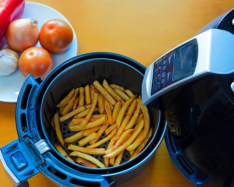 patatas fritas en airfryer