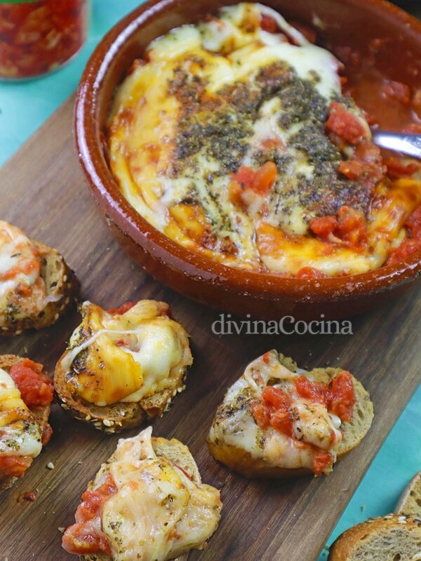 Cómo preparar Provolone al estilo italiano