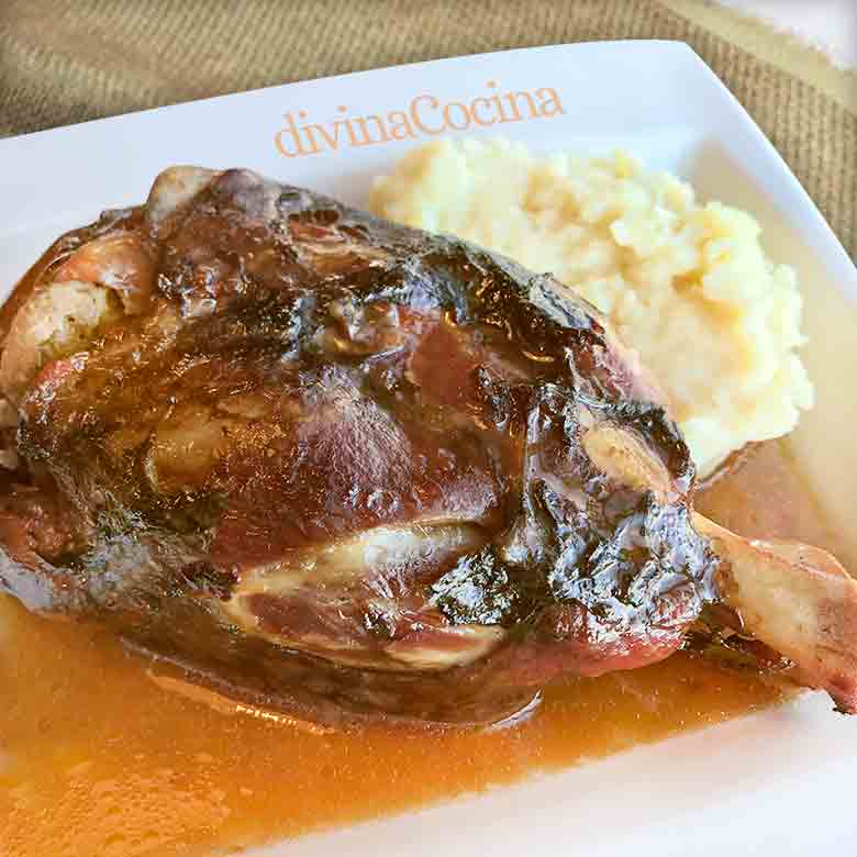 codillo al horno codillo de cerdo asado