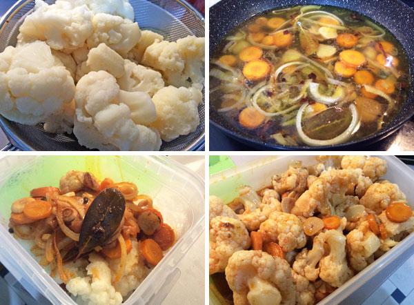 Coliflor en escabeche paso a paso coliflor en escabeche paso a paso