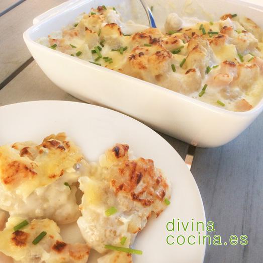 coliflor gratinada coliflor gratinada